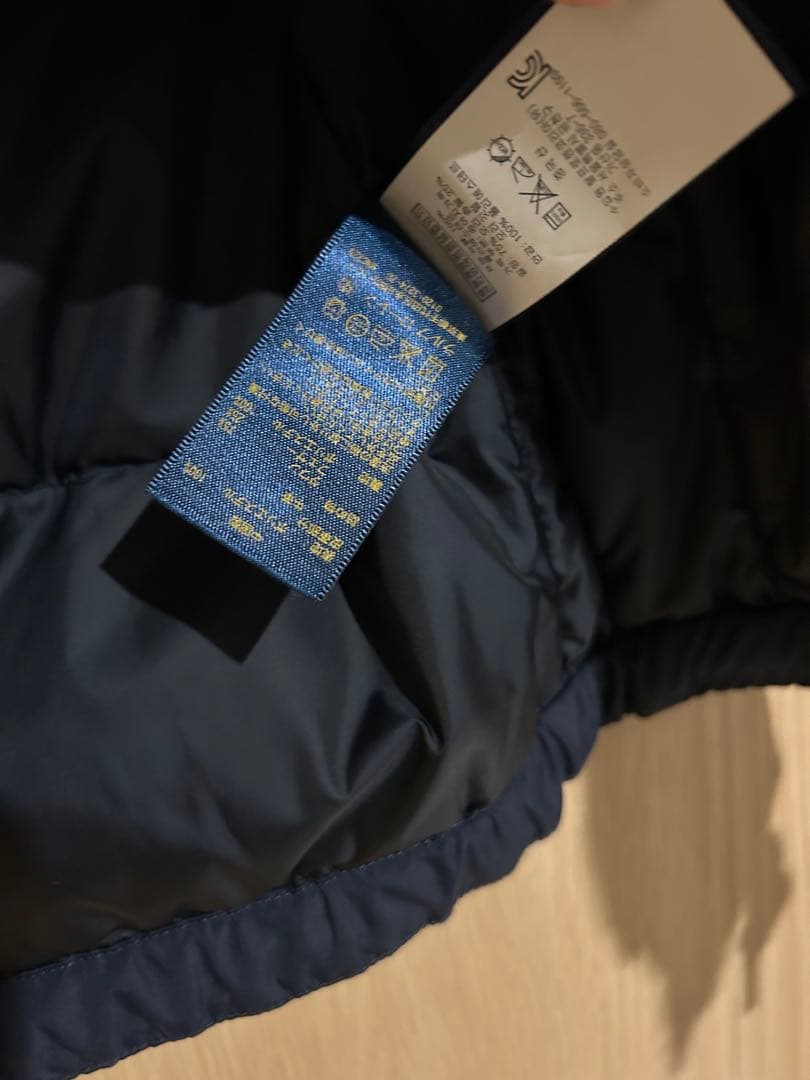 ポロラルフローレンダウンベスト 取り外しフード付き