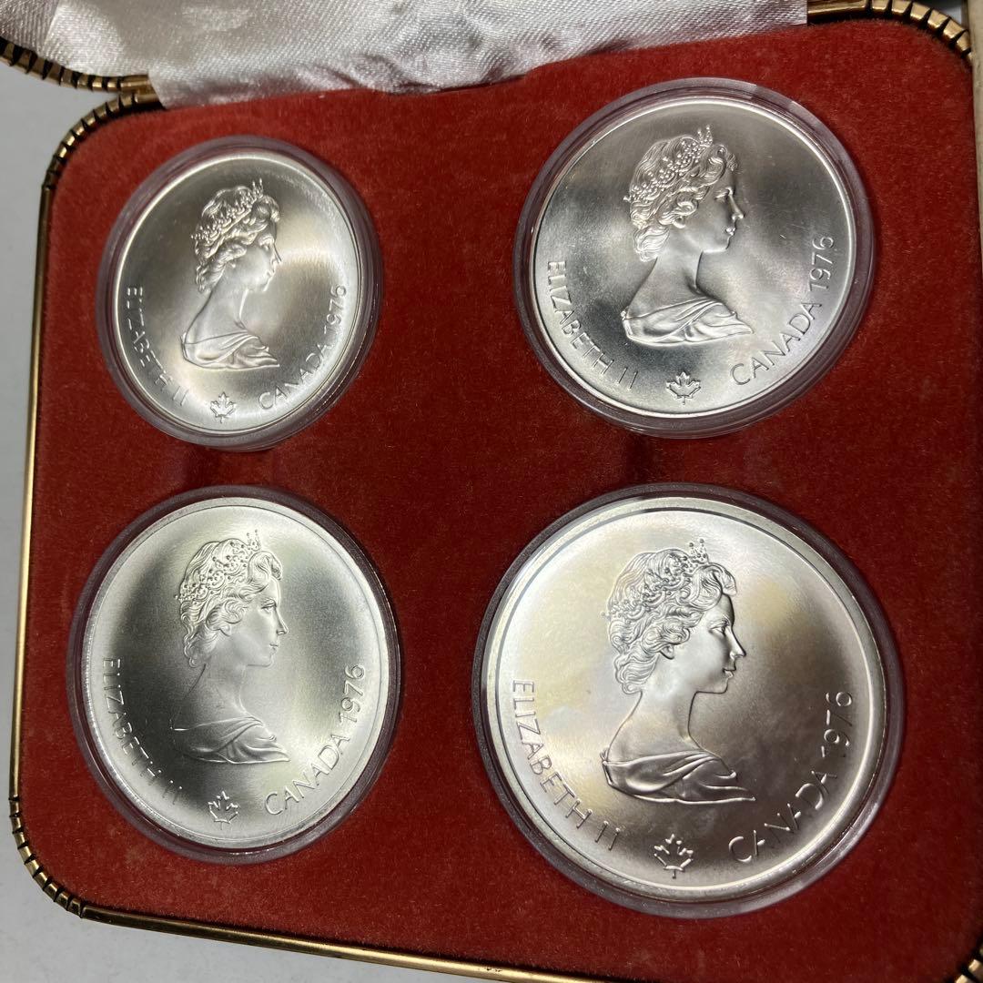 カナダ モントリオール オリンピック 記念925銀貨セット145.8g