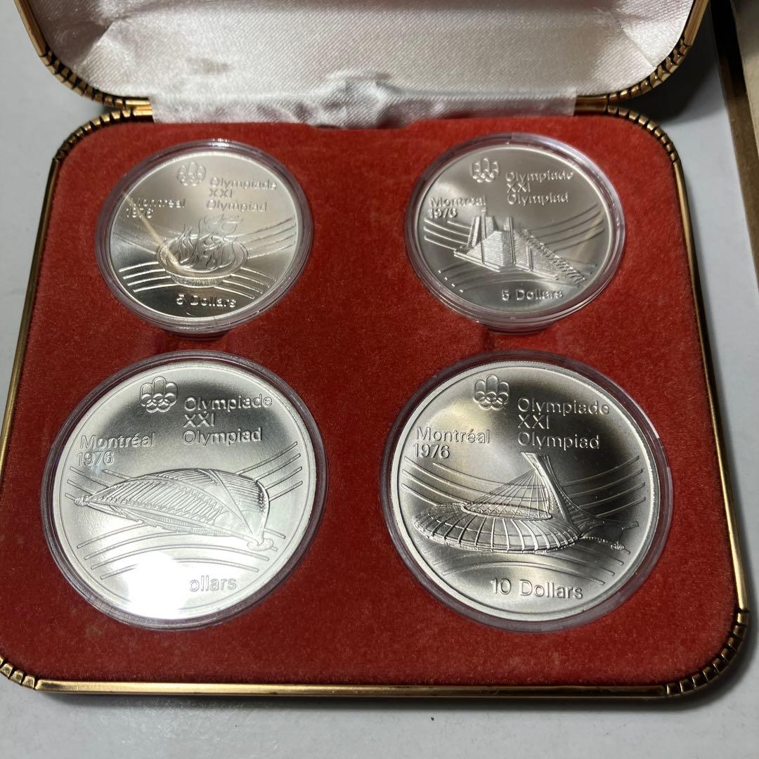 カナダ モントリオール オリンピック 記念925銀貨セット145.8g