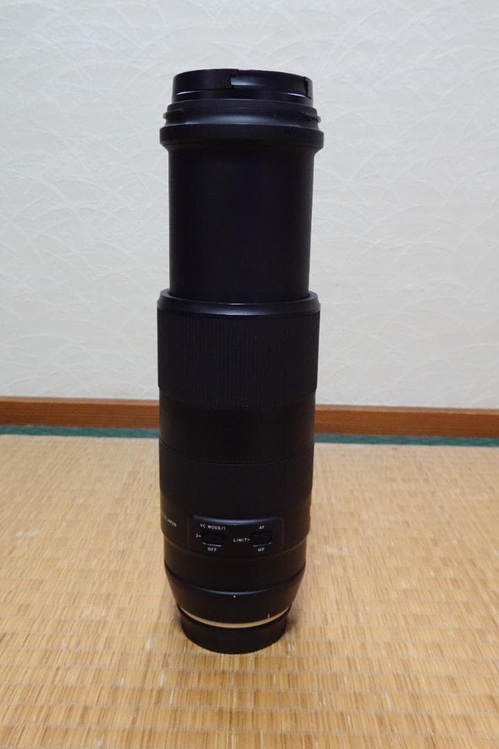 TAMRON 100-400mmレンズ　キャノンEFマウント