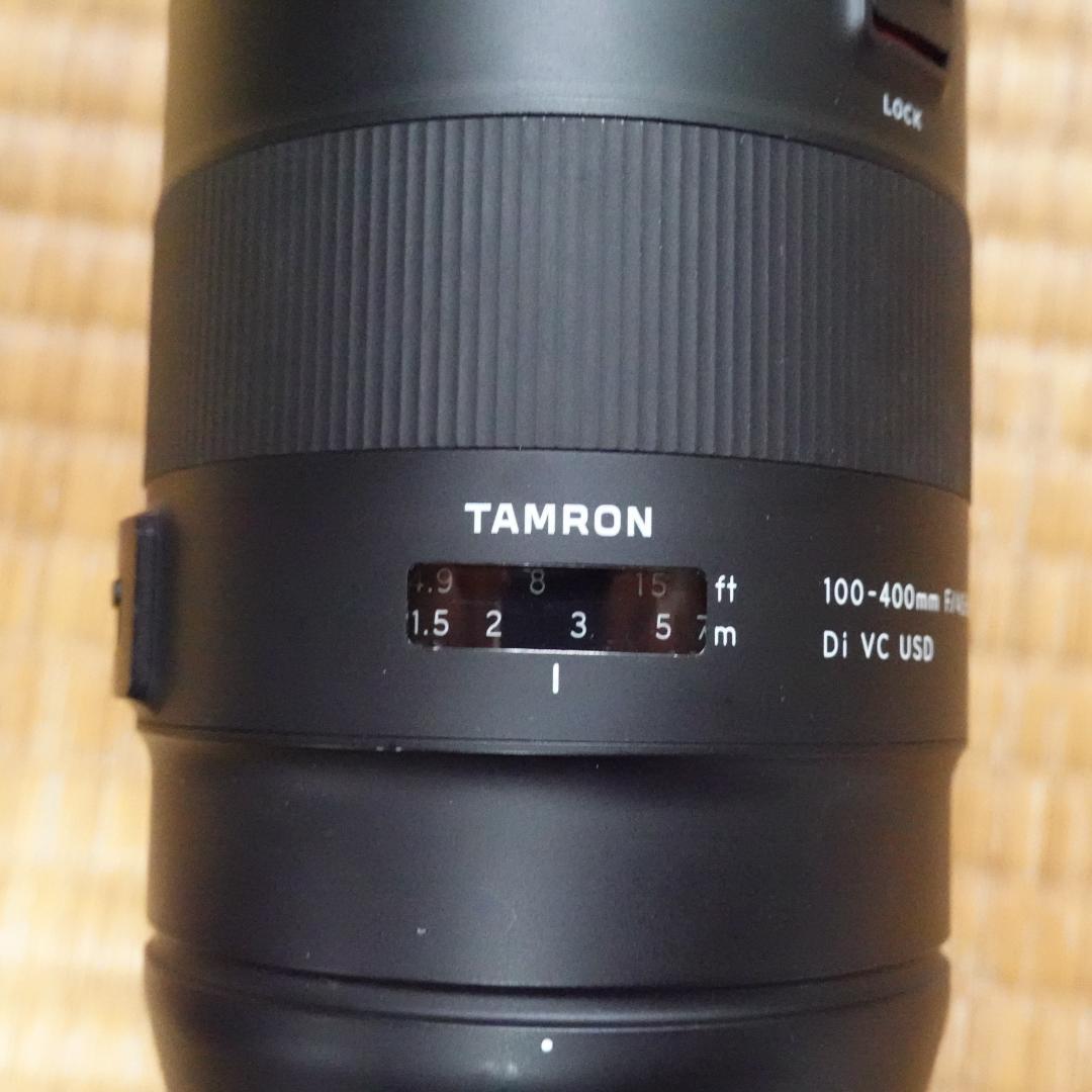 TAMRON 100-400mmレンズ　キャノンEFマウント