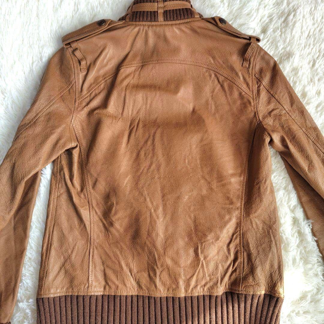 【美品】ヒステリックグラマー　ピッグスキン　ライダース　レザー　ジャケット