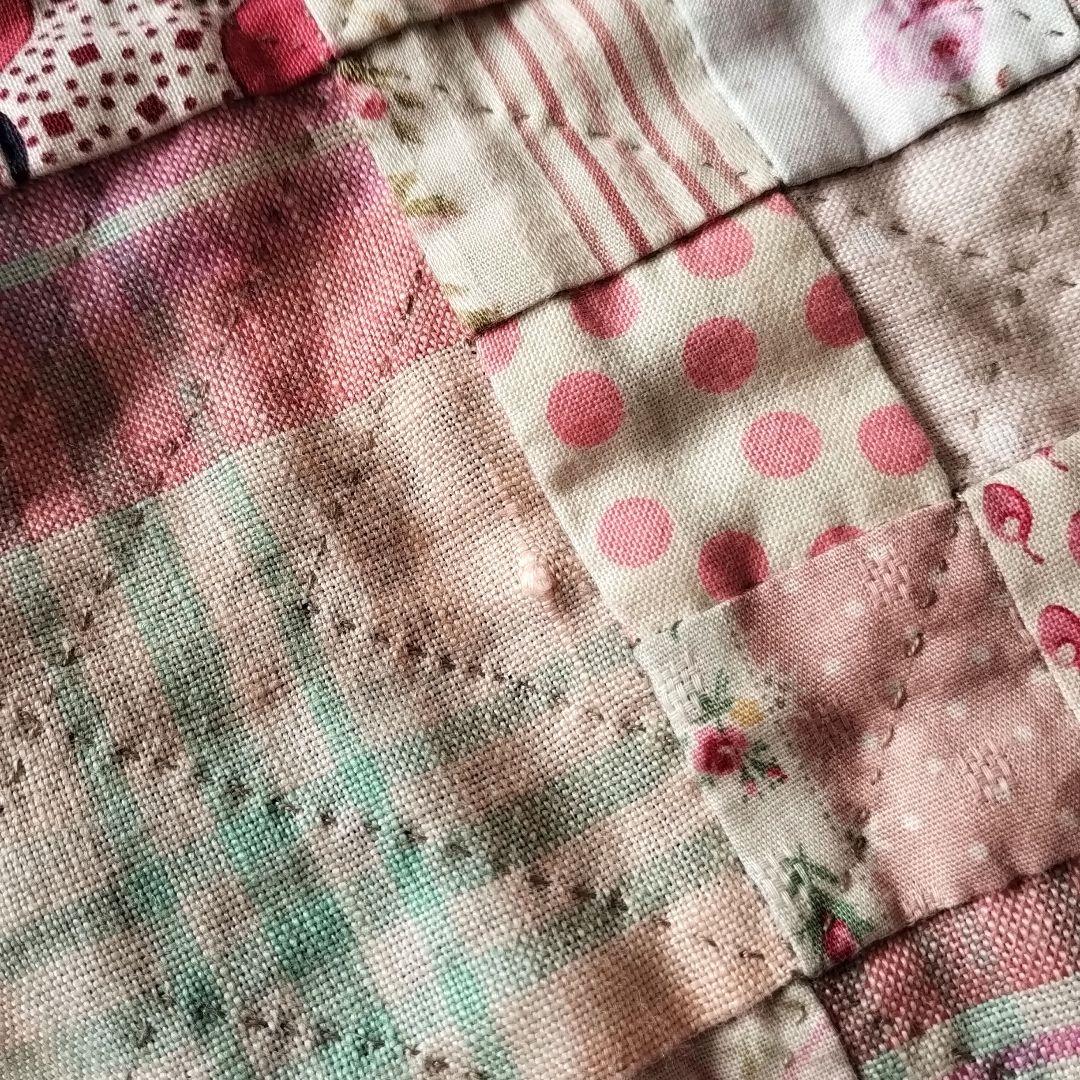 リバーシブルパッチワークキルト（サマーキルト)