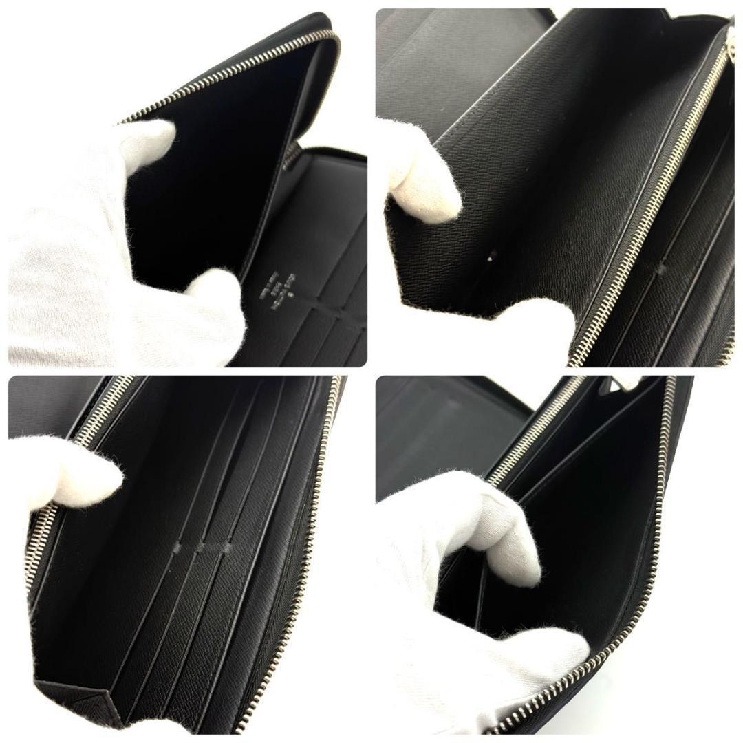 【最高級美品】ルイヴィトン ダミエグラフィット ジッピーオーガナイザー マップ