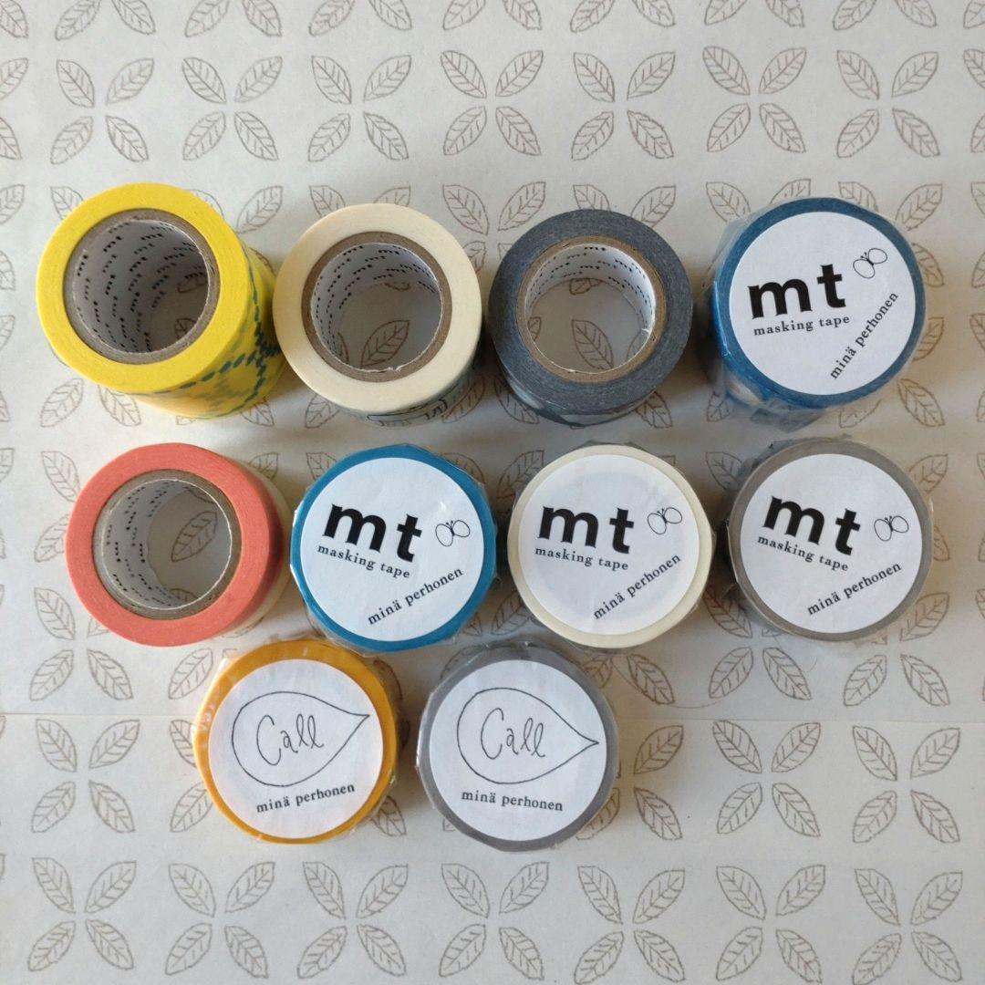 マスキングテープ　ミナペルホネン　23本セット　カモ井　mt