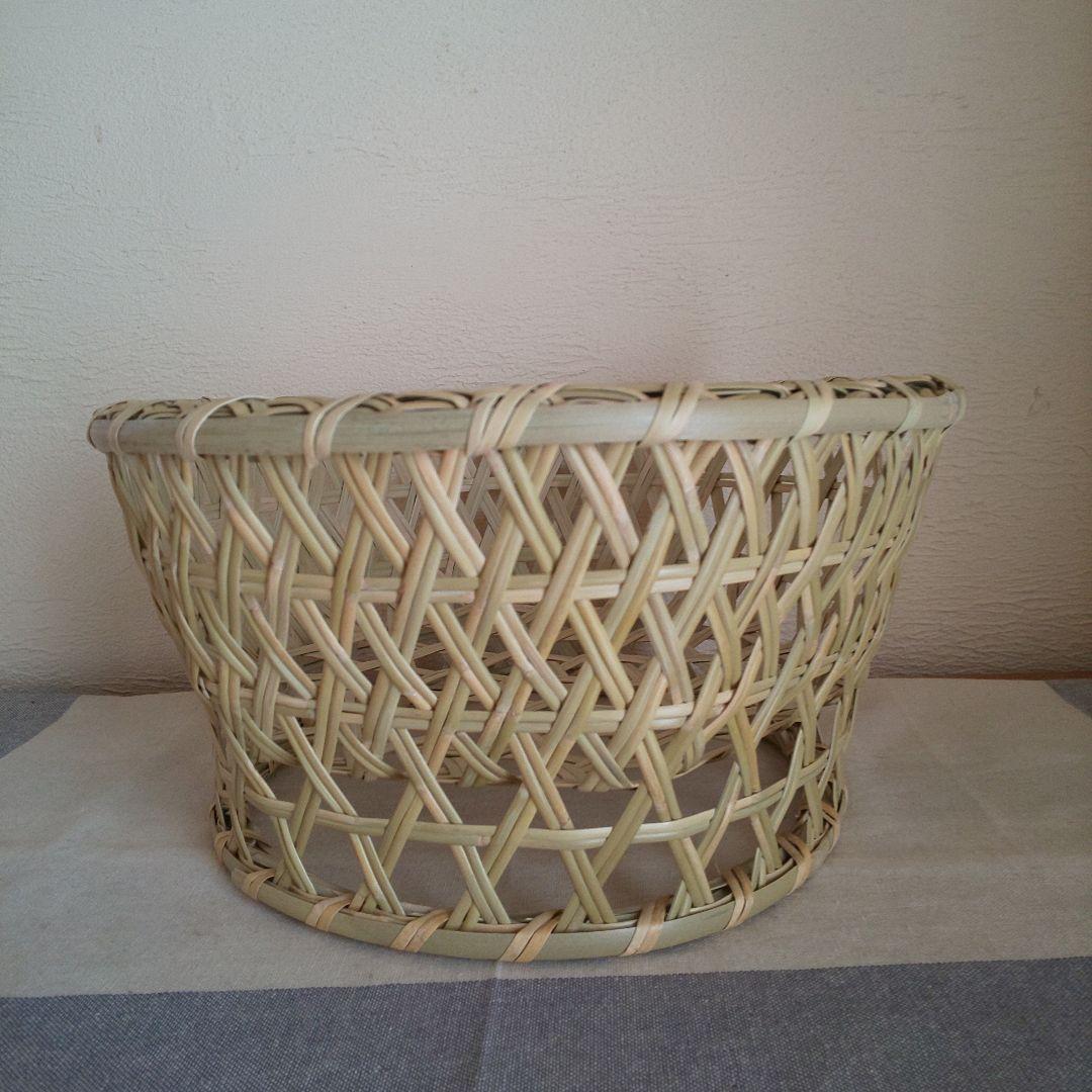 岩手県 鳥越竹細工 ごかご 茶碗かご ②