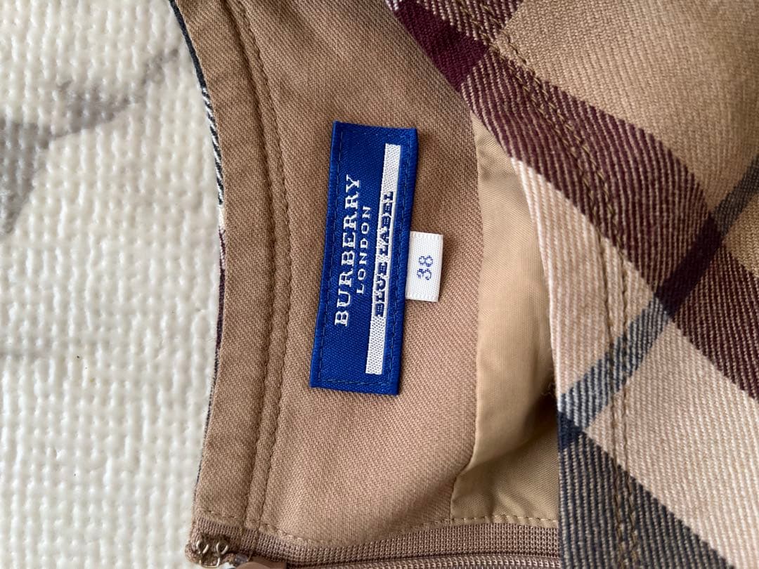 BURBERRY チェックワンピース 38