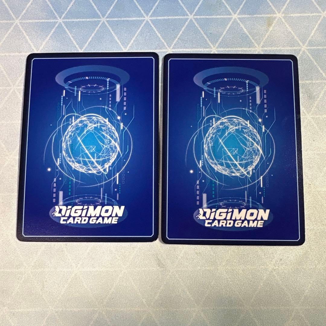 デジモンカード　牧野留姫　パラレル　2枚セット