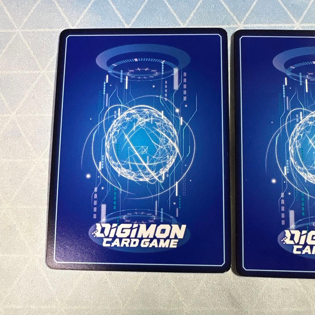 デジモンカード　牧野留姫　パラレル　2枚セット