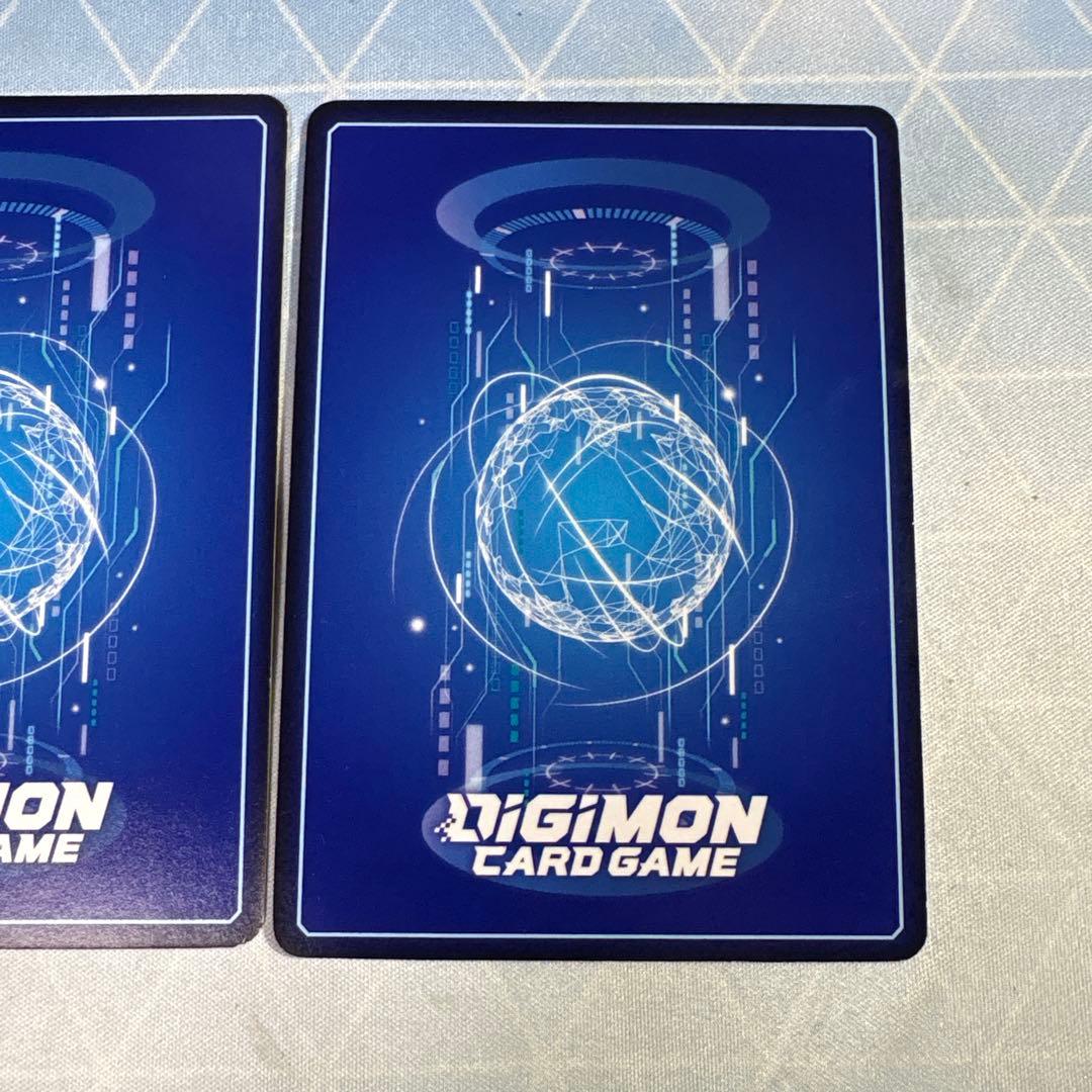 デジモンカード　牧野留姫　パラレル　2枚セット