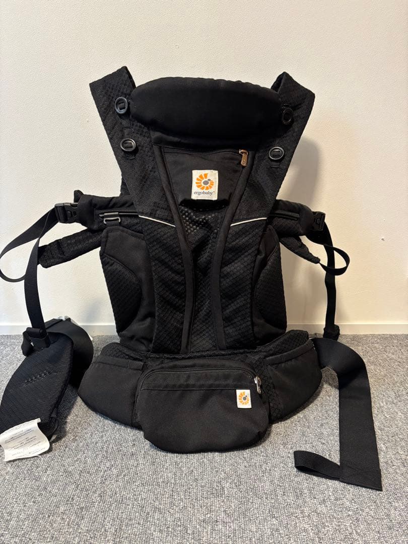 【美品】エルゴベビー オムニブリーズ　ergobaby抱っこ紐　ブラック
