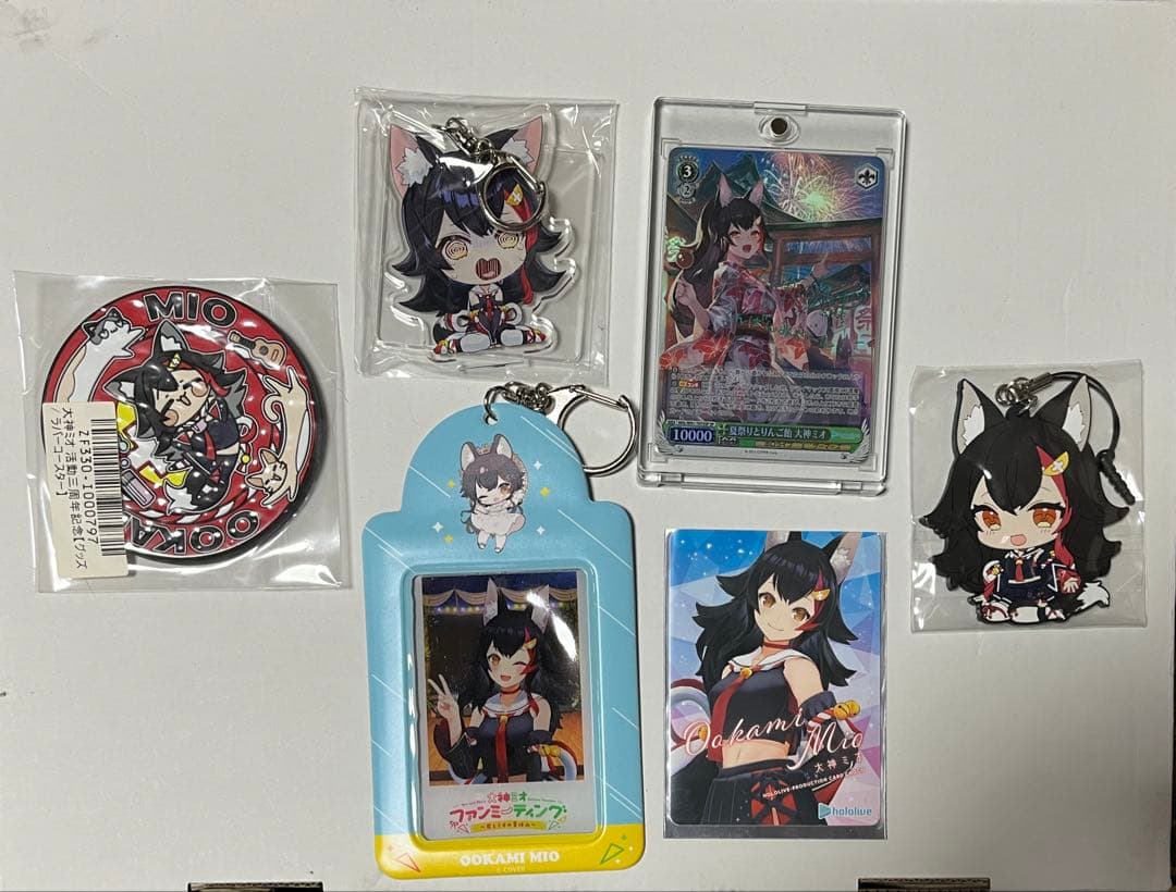 【バラ売り不可】ホロライブ　大神ミオ グッズセット