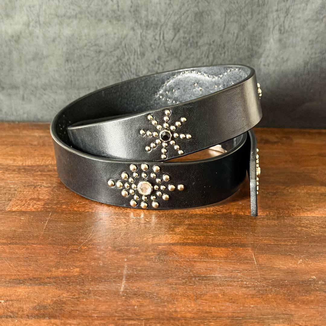 スタッズベルトインレイ35mm34inch