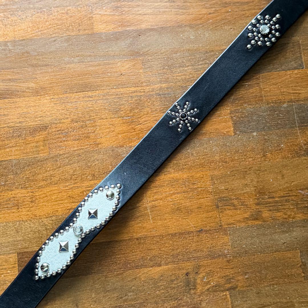 スタッズベルトインレイ35mm34inch