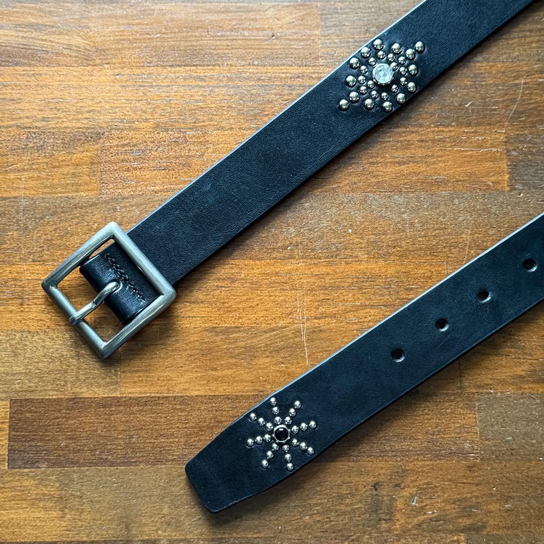 スタッズベルトインレイ35mm34inch