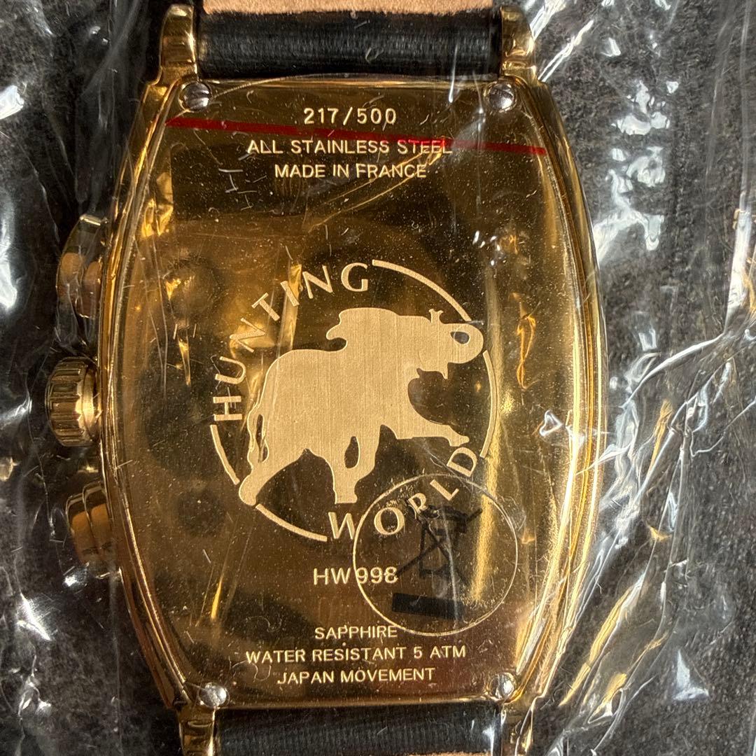 【限定500本】HUNTING WORLD サファリ・クラシック 腕時計