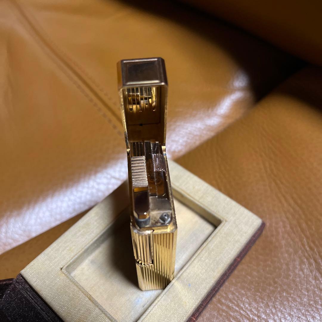 デュポンライン／ショートガスライター美品！