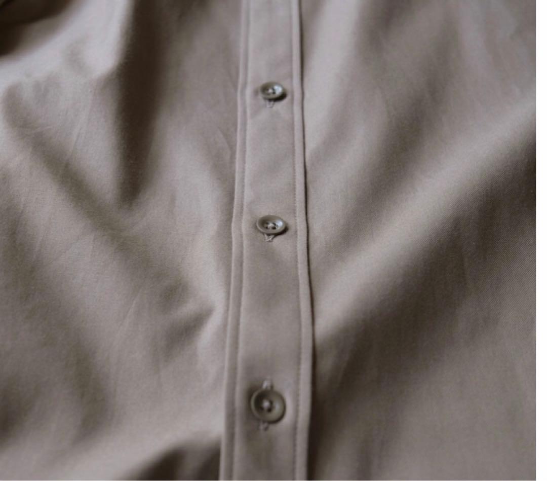 トップス ATON Cotton Cashmere Oxford Oversized