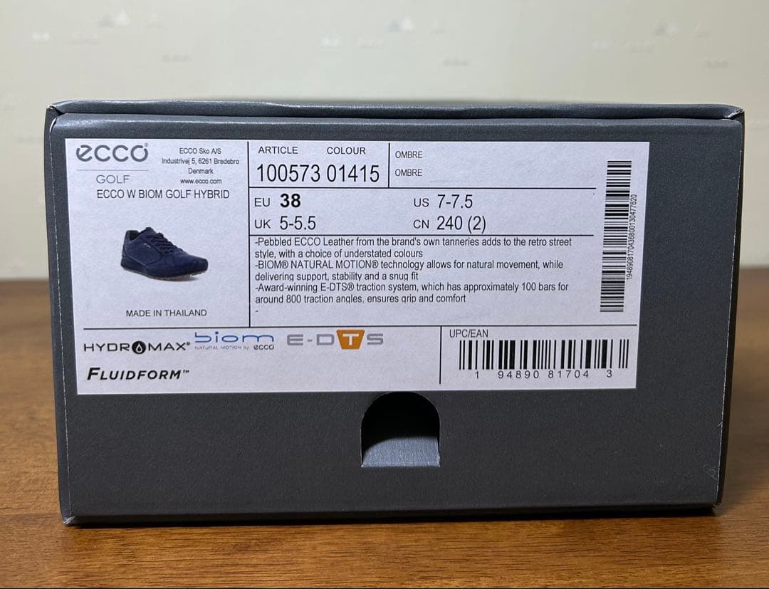 【クッキーさん専用】エコー バイオ　EG100573 ゴルフシューズ