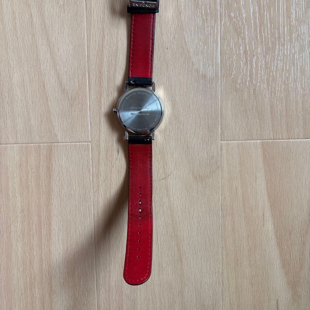 MONDAINE モンディーン　スイス製 時計 レザー