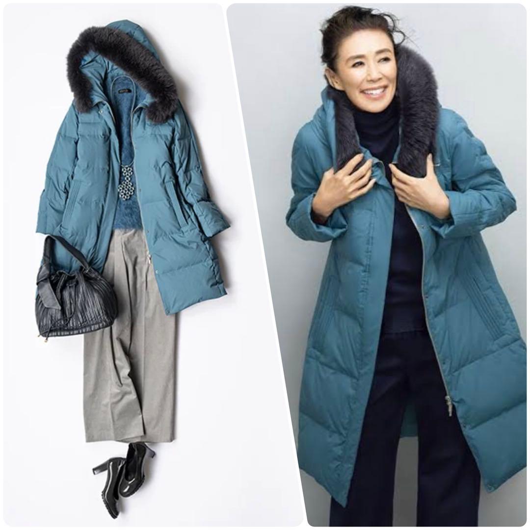 DAMA ダーマコレクション フォックスファー ダウンコート 15AR 3L