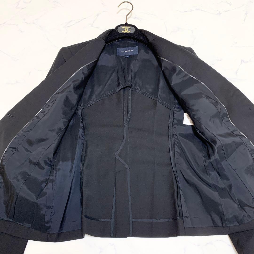 【希少Lサイズ】BURBERRY LONDON　パンツスーツ上下　ストレッチ