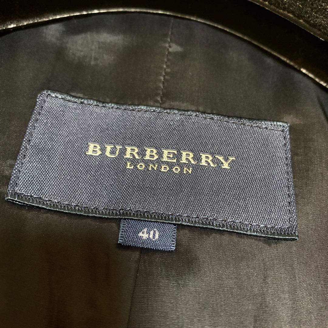 【希少Lサイズ】BURBERRY LONDON　パンツスーツ上下　ストレッチ