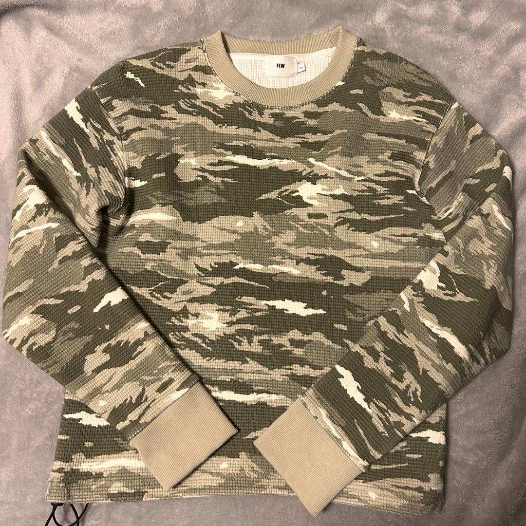 FTW サーマル　迷彩　ロンT トレーナー　y2k