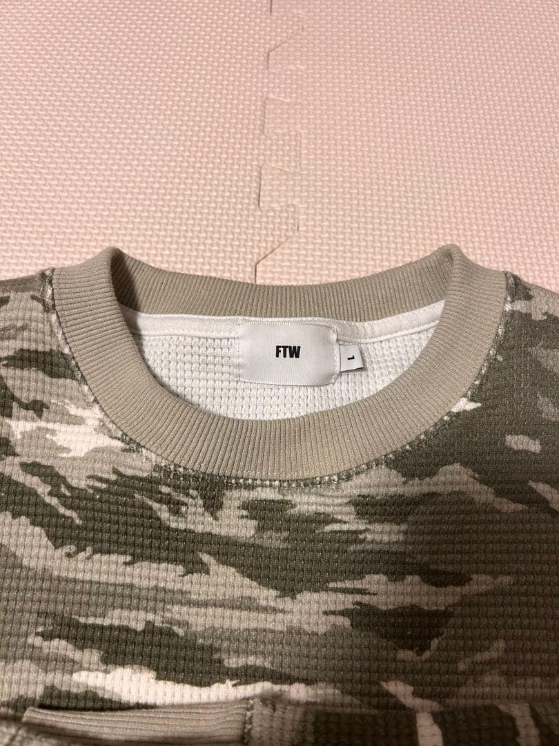 FTW サーマル　迷彩　ロンT トレーナー　y2k