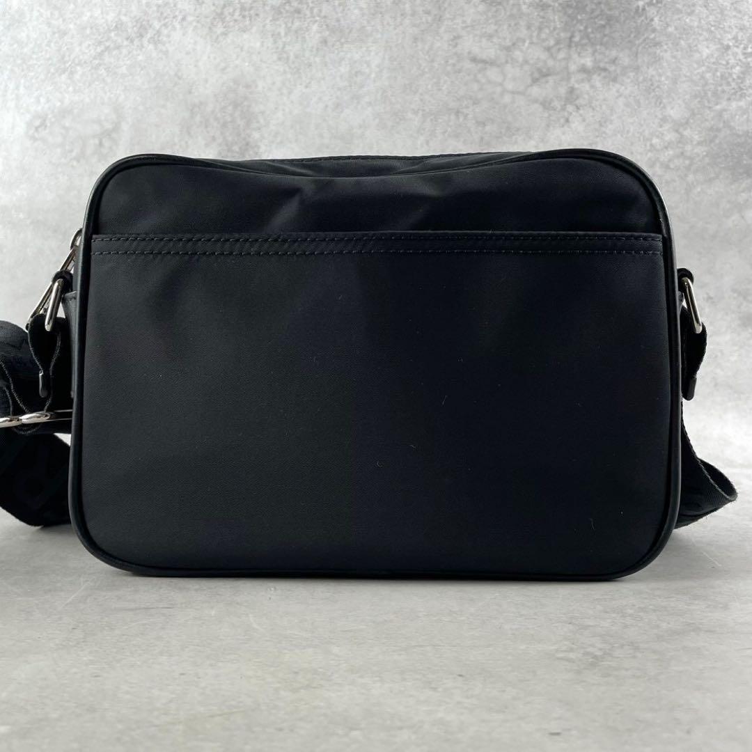 【大人気】BURBERRY ボディバッグ クロスボディ ウエストポーチ ロゴ 黒