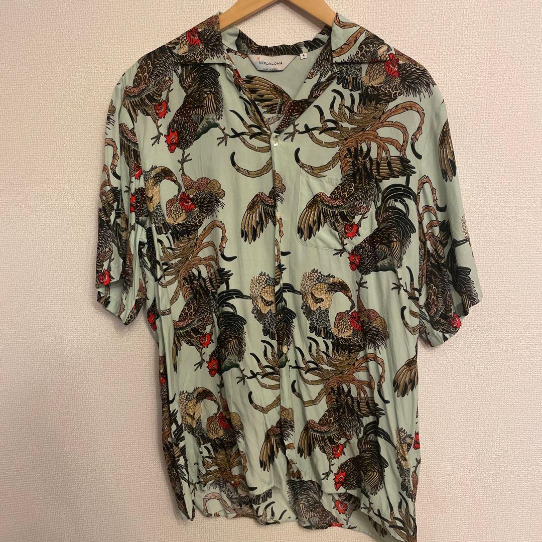 渋谷龍太さん色違い着用　NIPOALOHA 軍鶏