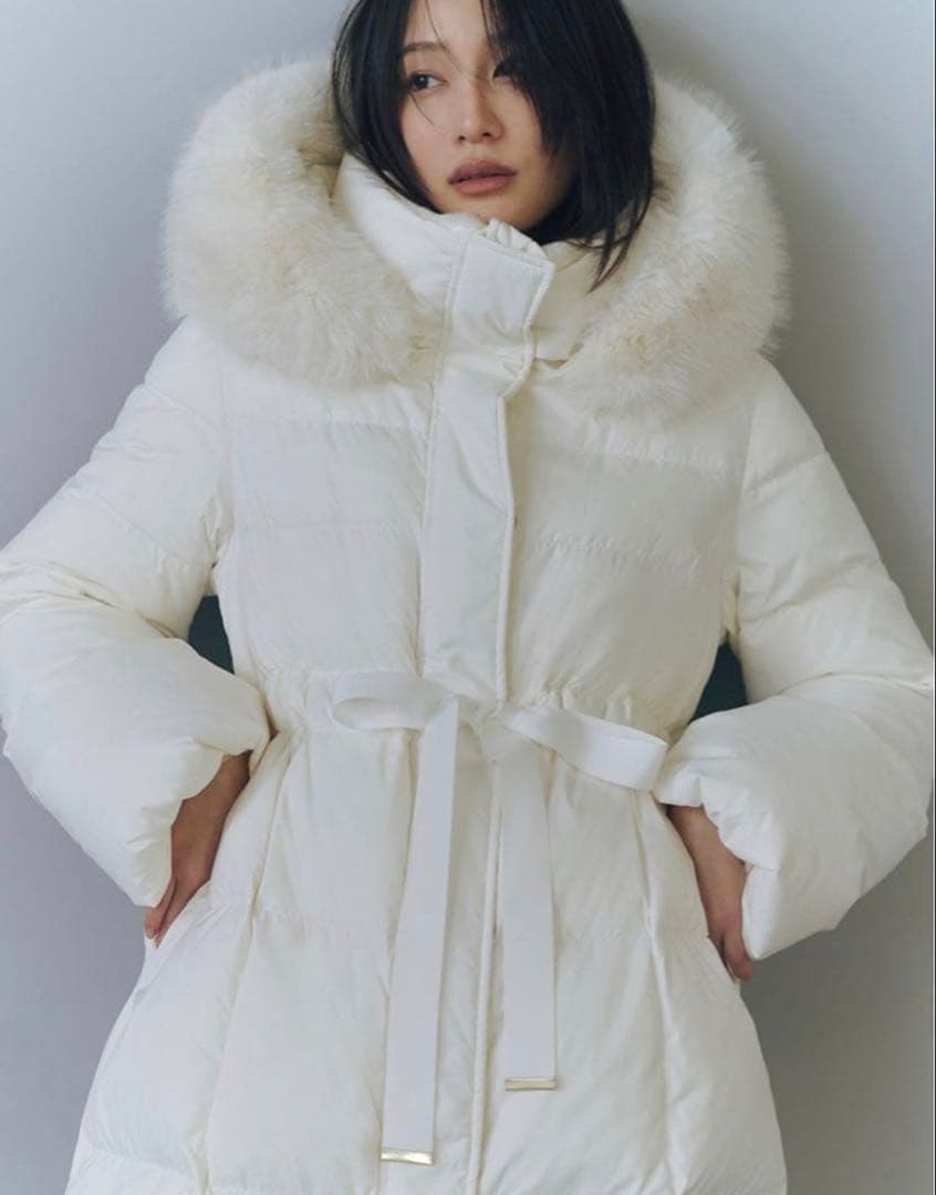 期間限定【完売品・未開封】frayid フードファーロングダウンコート