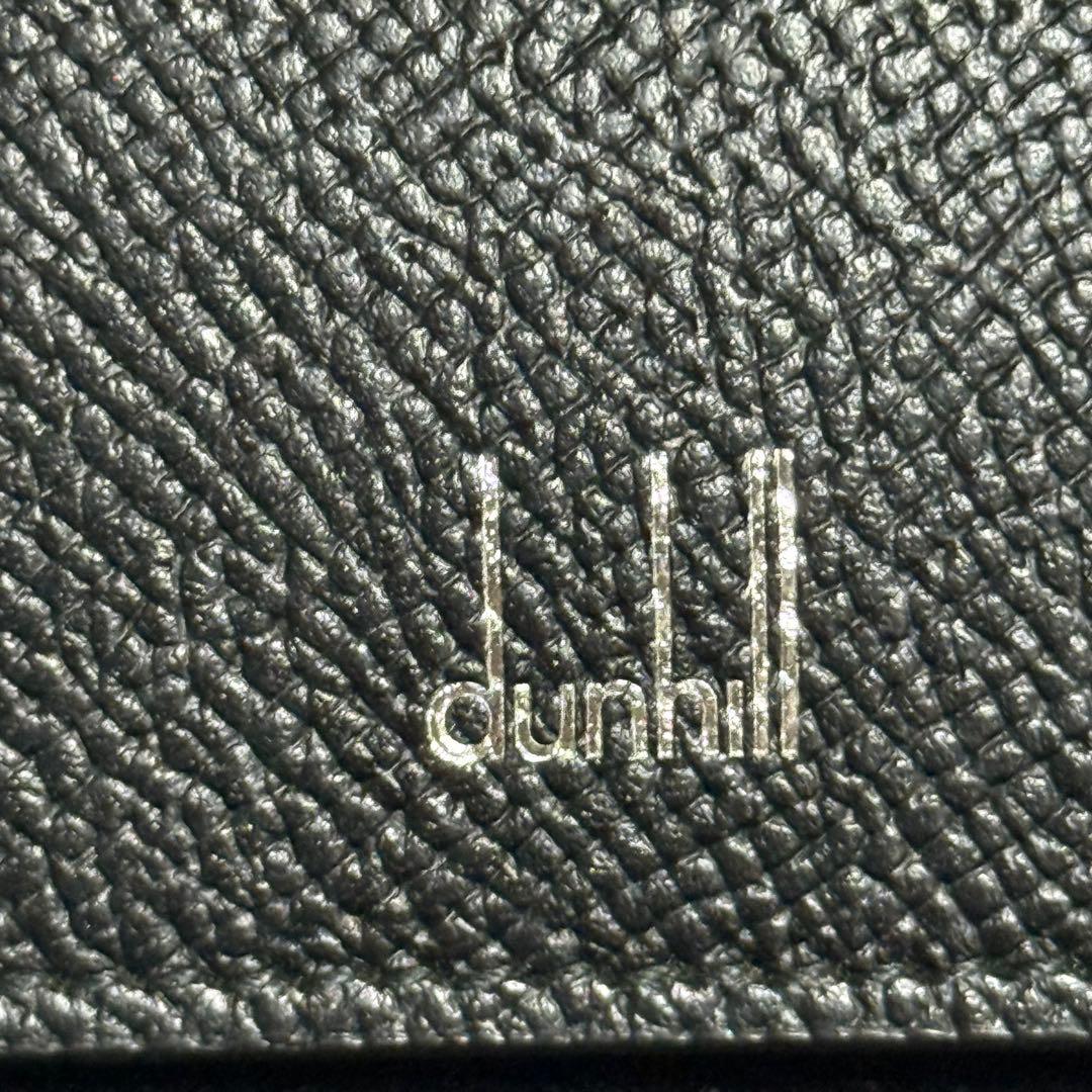 ⭐️未使用⭐️dunhill ダンヒル　マネークリップ　グレインレザー　　ブラック