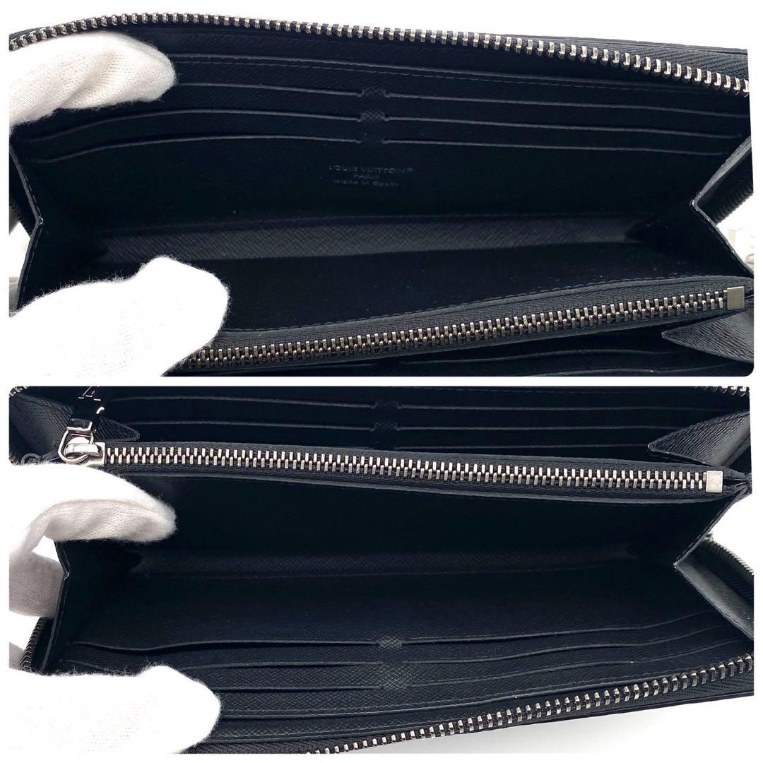 ルイヴィトン モノグラム エクリプス ジッピーウォレット ホリゾンタル ブラック
