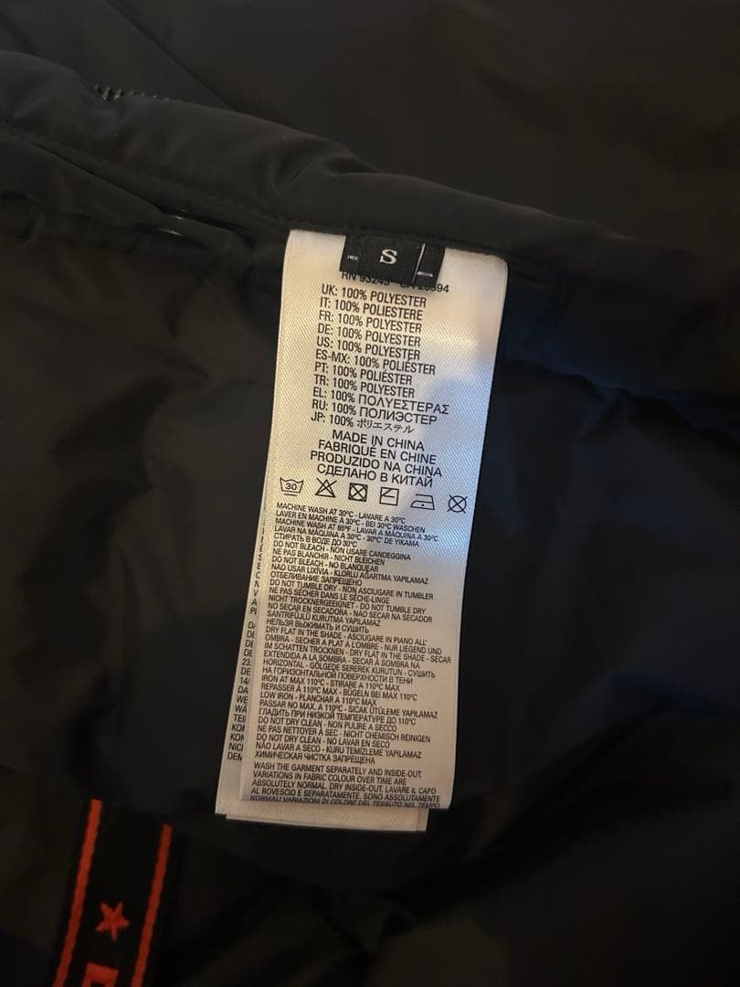 DISEL MA-1ダウンジャケット