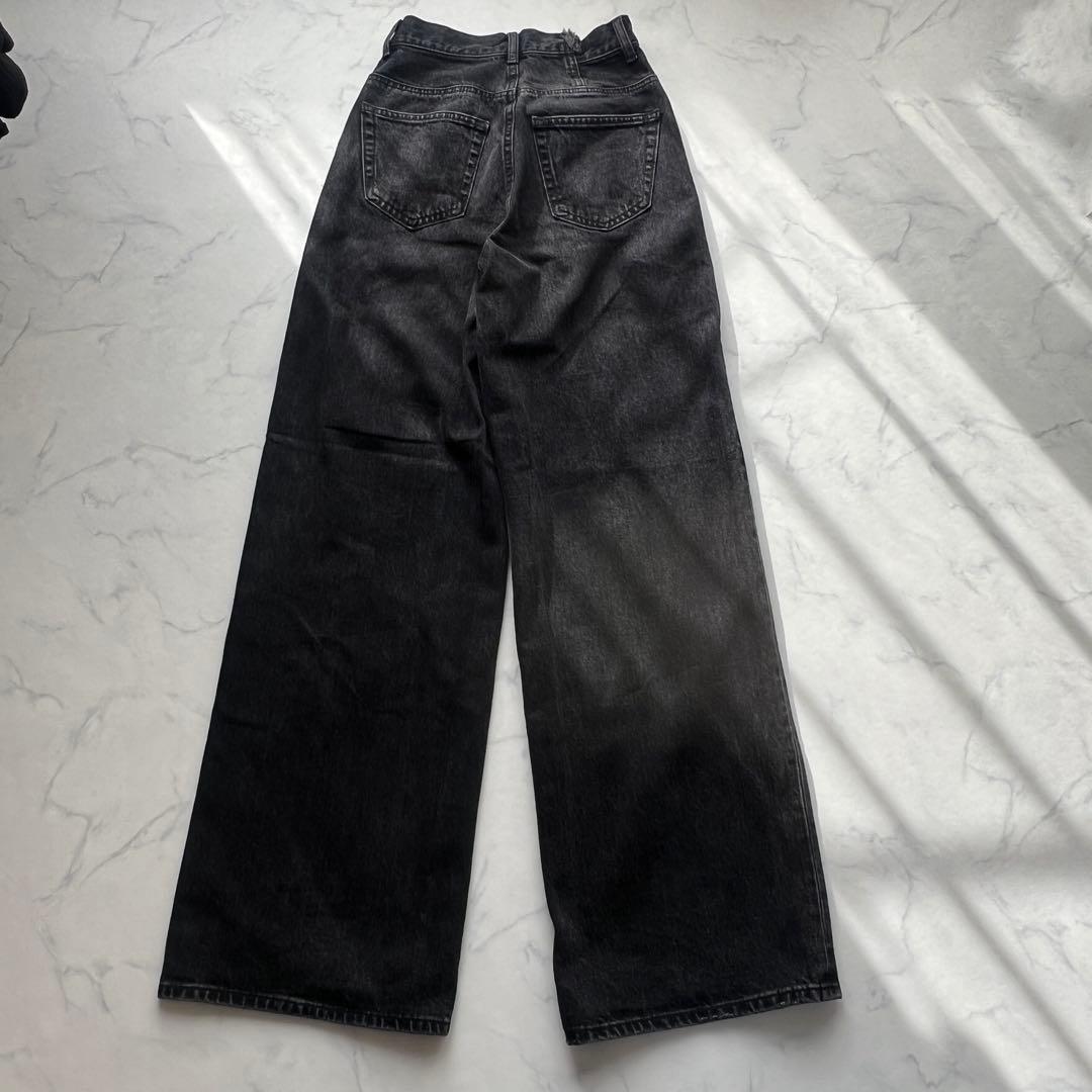 ポケ様　未使用MOUSSY CROSS WAIST WIDE STRAIGHT