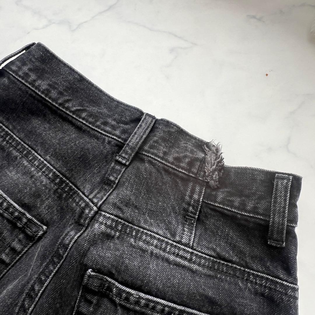 ポケ様　未使用MOUSSY CROSS WAIST WIDE STRAIGHT