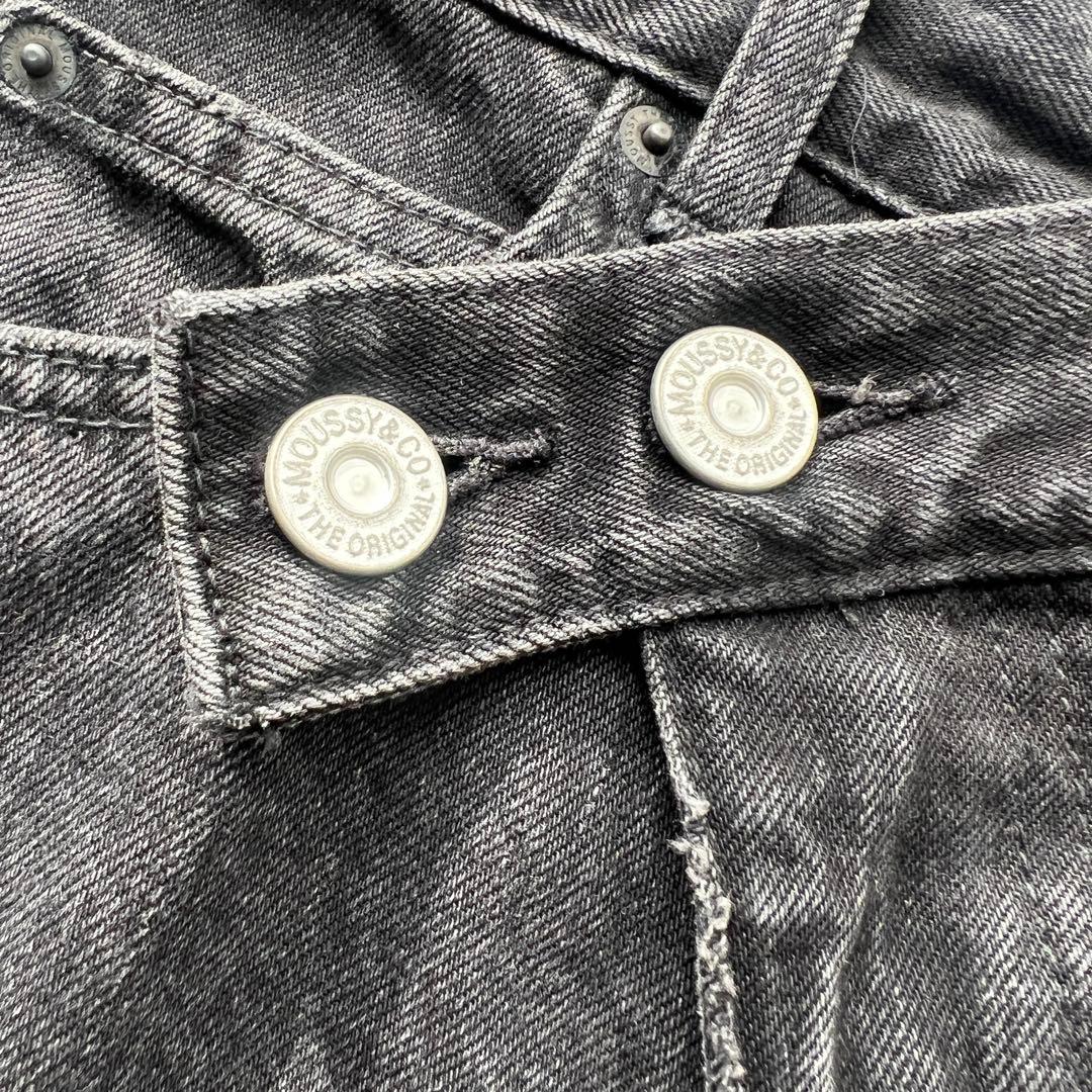 ポケ様　未使用MOUSSY CROSS WAIST WIDE STRAIGHT