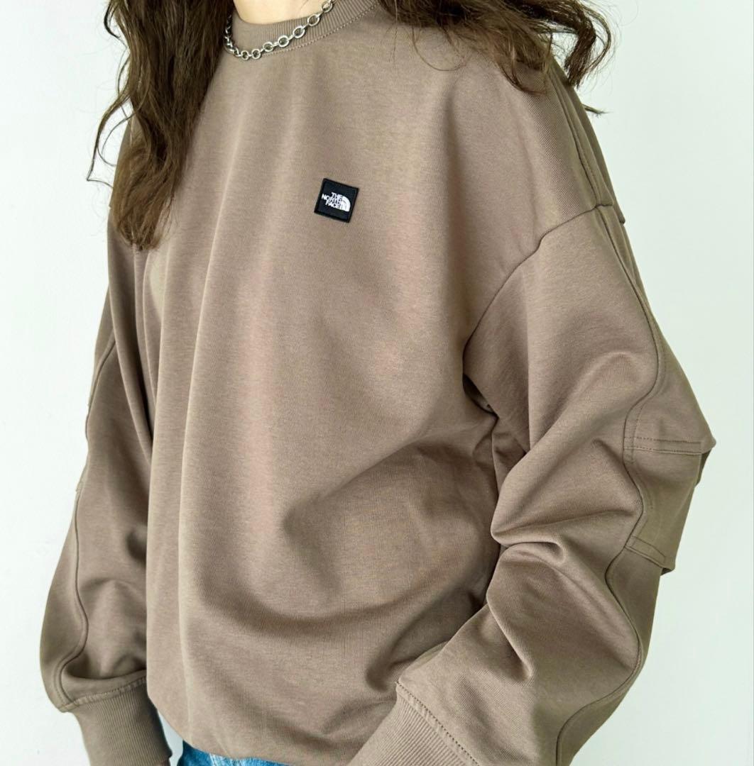 即納 新品 THE NORTH FACE ルーズフィット スウェットMサイズ