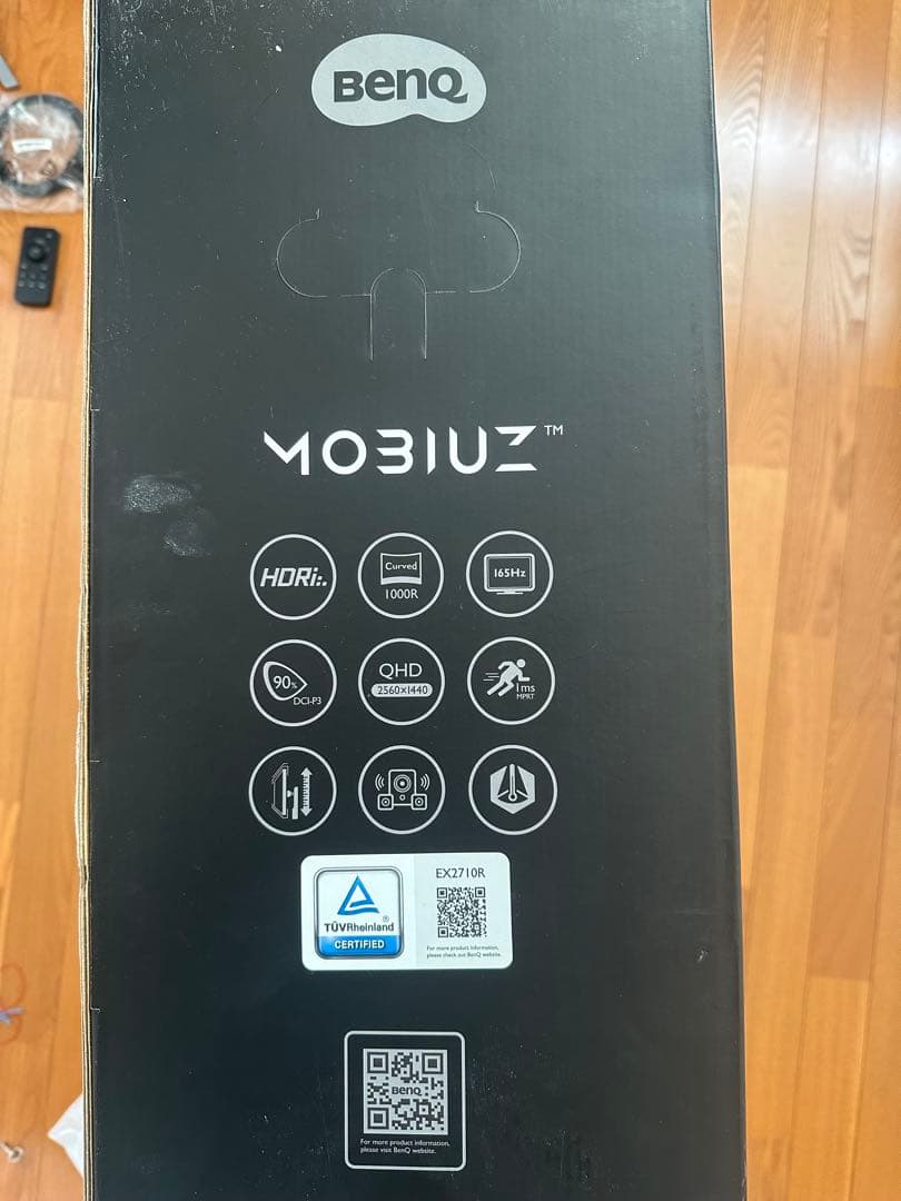 BENQ EX2710R 湾曲ゲーミングモニター