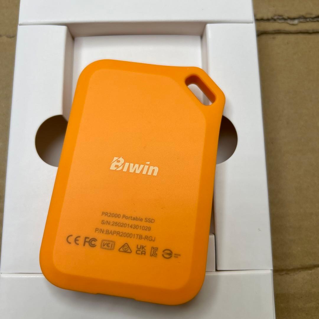 Biwin 外付けSSD 1TB PR2000