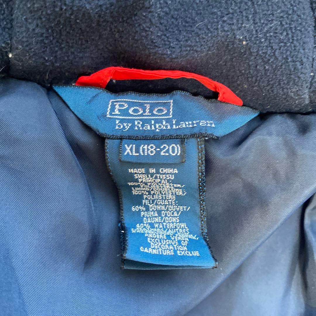 H*J様 POLO ポロバイラルフローレン　ダウンジャケット　ビッグポニー　赤