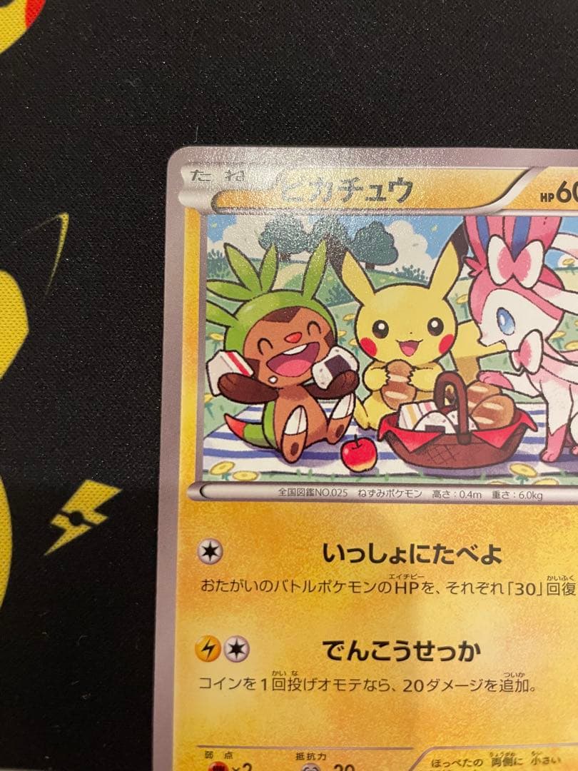 ピカチュウ　いっしょにたべよ　154/XY-P