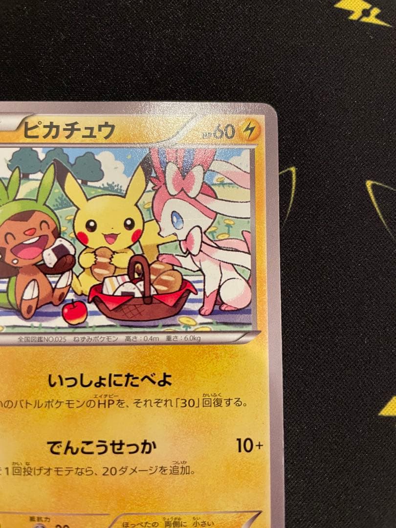 ピカチュウ　いっしょにたべよ　154/XY-P