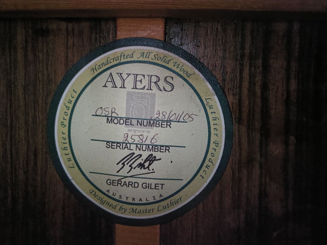Ayers OSR アコースティックギター