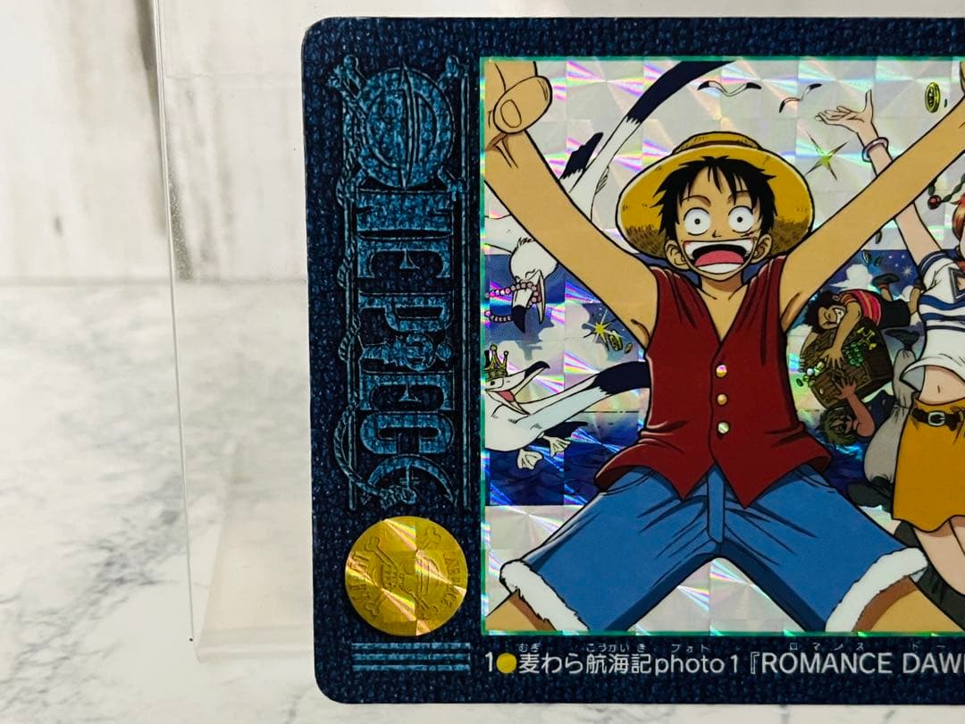 美品 ワンピースカードダス ビジュアルアドベンチャー No.1 ONEPIECE