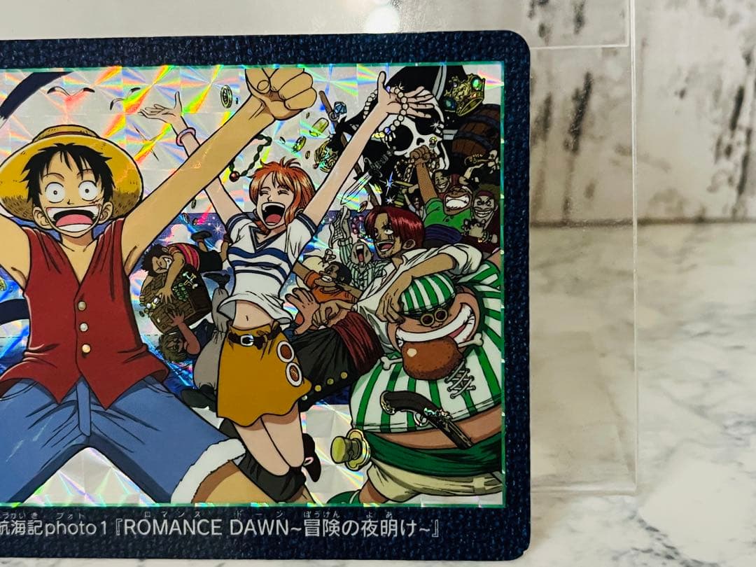 美品 ワンピースカードダス ビジュアルアドベンチャー No.1 ONEPIECE