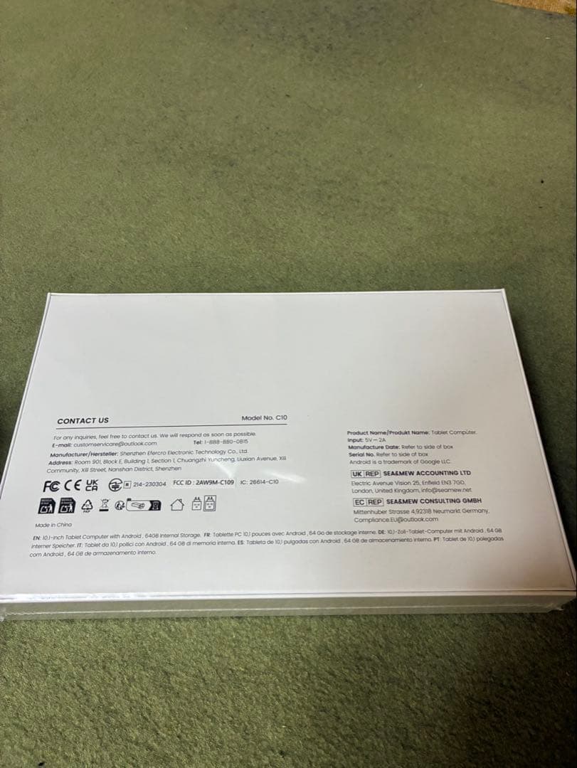 タブレット10インチandroid15wi-fiモデル20GB+64GB+1TB