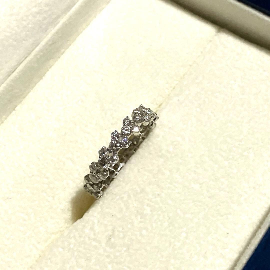 ミッキーマウス　エタニティリング Pt900