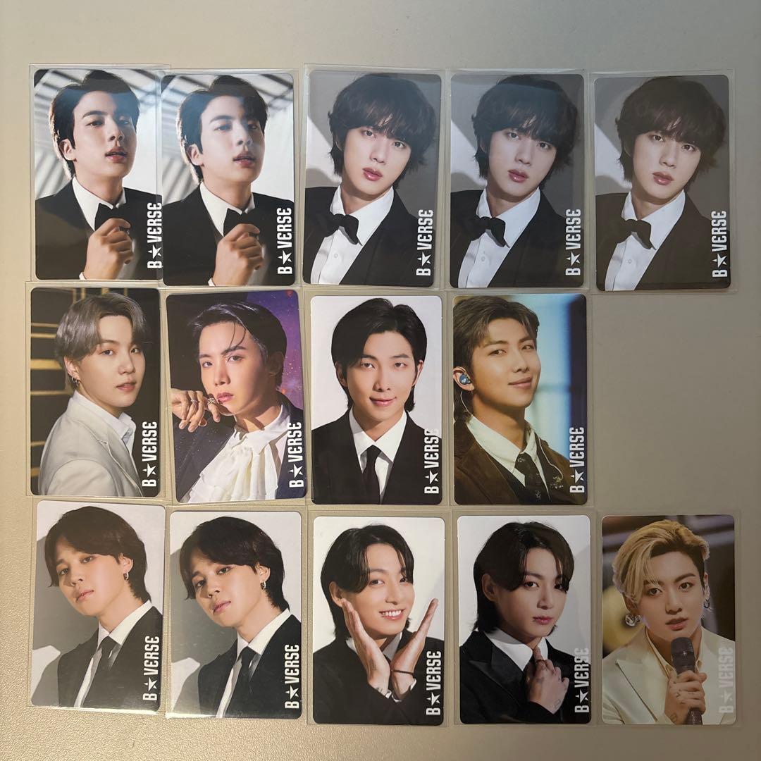 BTS B★VERSE トレカ 14枚セット